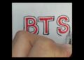 BTS- Print writing style #bts #youtubeshorts #shorts #btsarmy #viralshorts #ytshorts #trending #art BTS- Print writing style #bts #youtubeshorts #shorts #btsarmy #viralshorts #ytshorts #trending #art