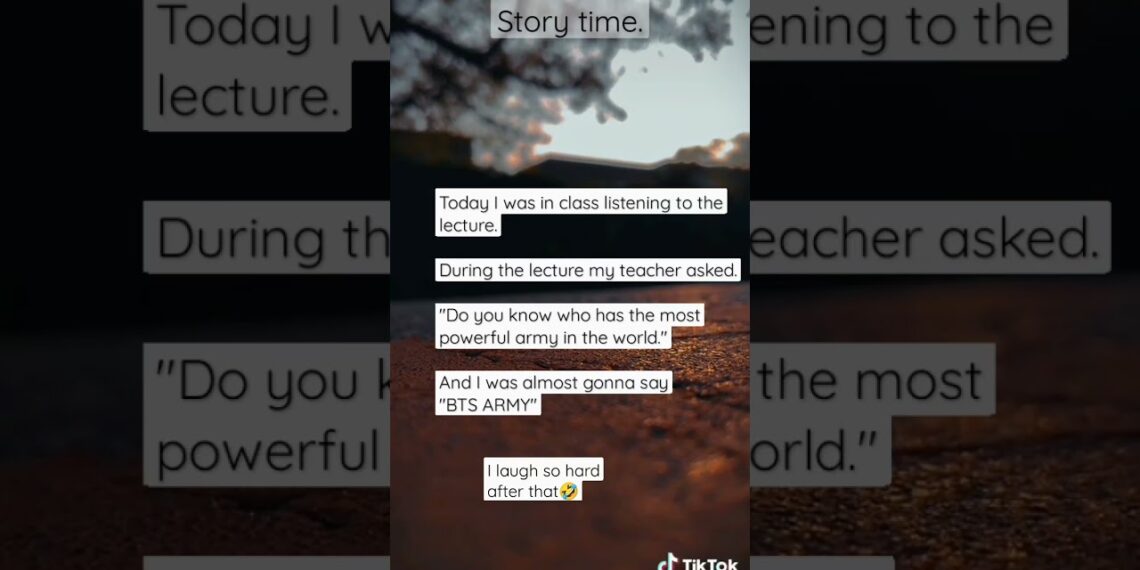 BTS story time.