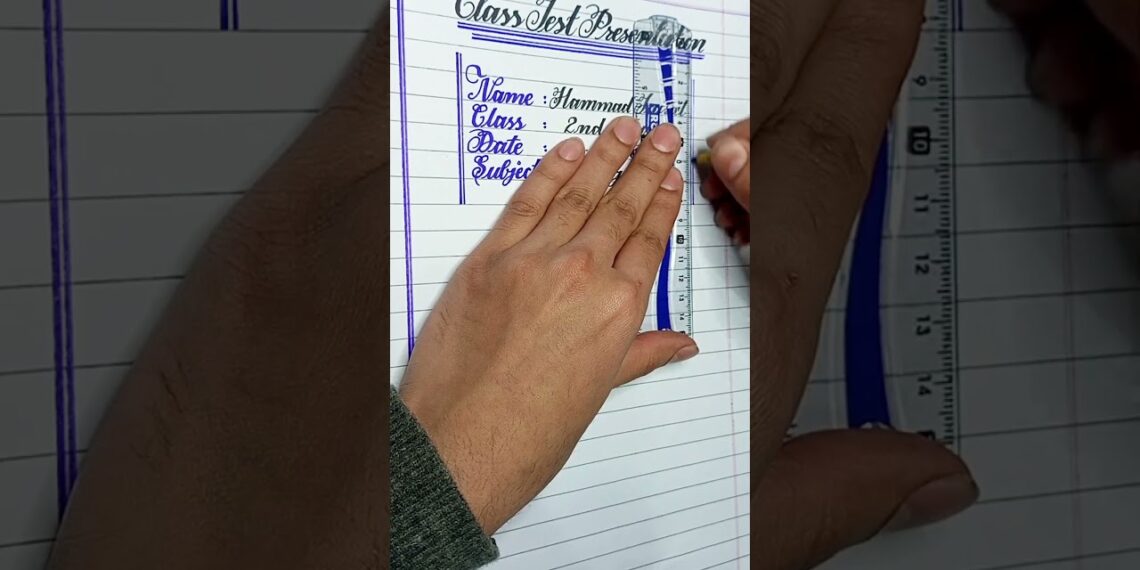 BIOLOGY CLASS TEST PRESENTATION #shorts #short #calligraphy #english #bts #skills #artist #pen #army