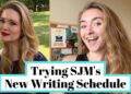 I Tried Sarah J Maas’s New Writing Schedule // Writing Experiment