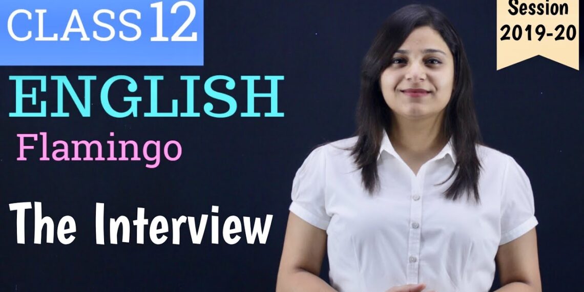 the interview class 12 in hindi | WITH NOTES