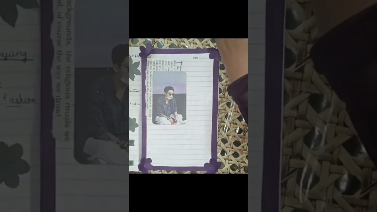 Making New journal of jungkook #bts #journal #viral #diary #status #btsarmy #shorts #youtubeshorts