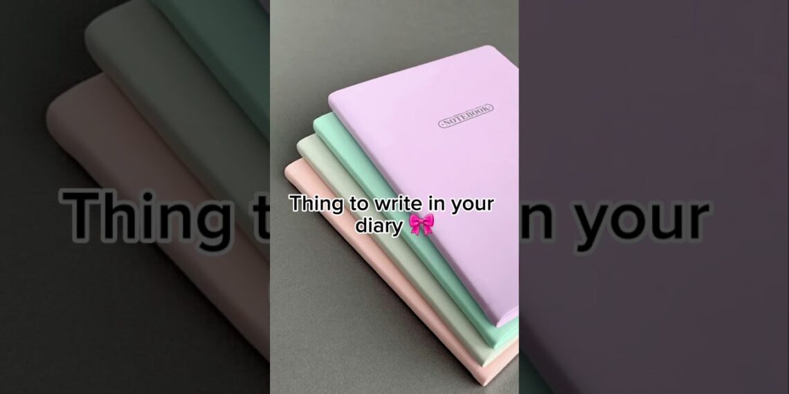 thing to write in your diary part-1 #aesthetic #advice #viral #tips #notebook #fyp
