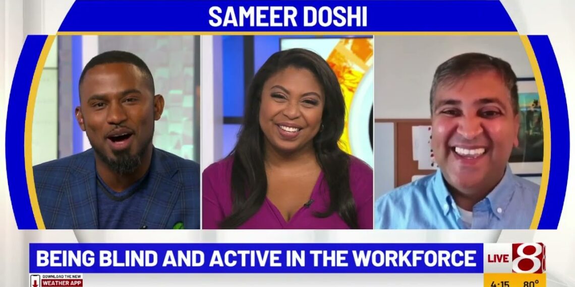 Blind Microsoft software developer author talks hiding blindness during interview writing novel