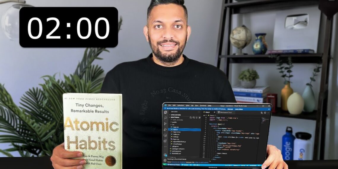 2-Minute Rule to Learn Coding – Atomic Habits