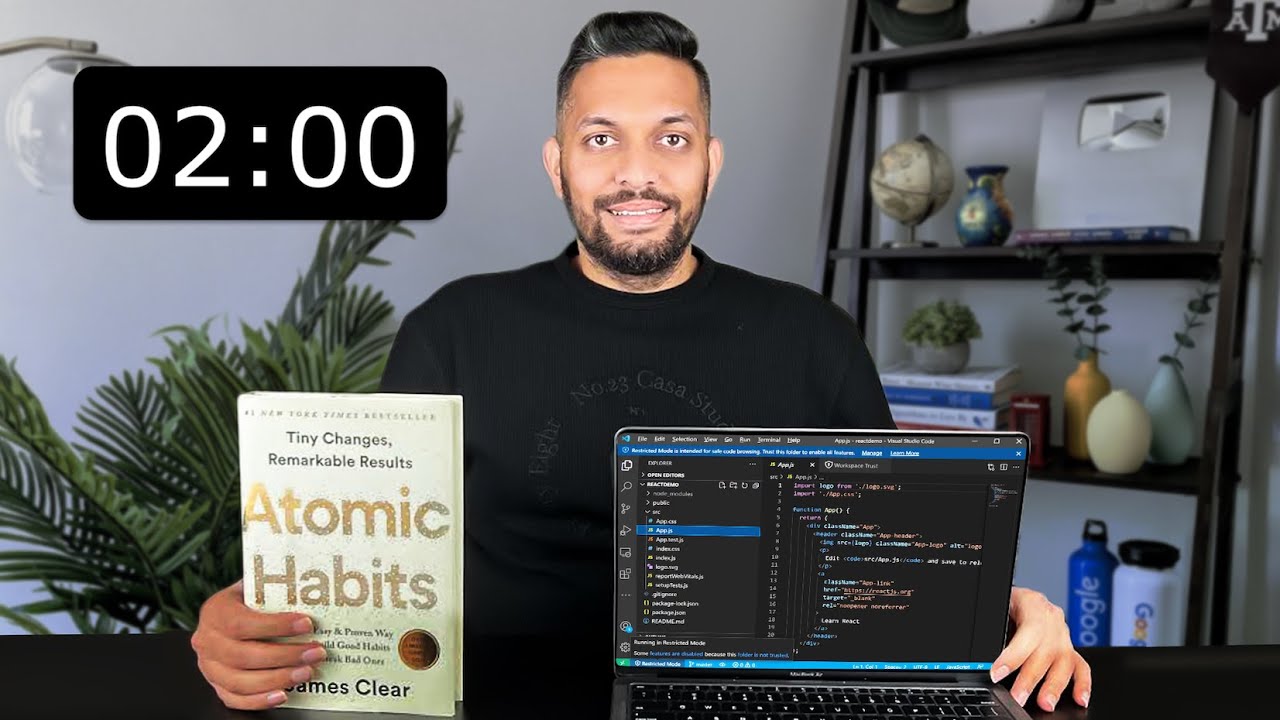 2-Minute Rule to Learn Coding – Atomic Habits