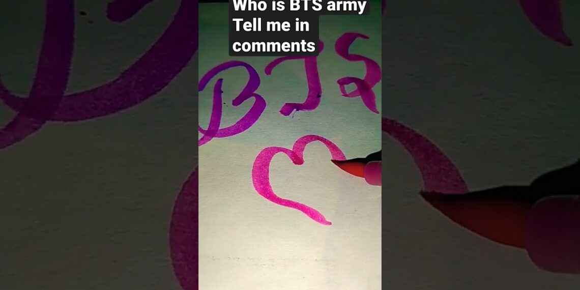 BTS ARMY #shorts #drawing