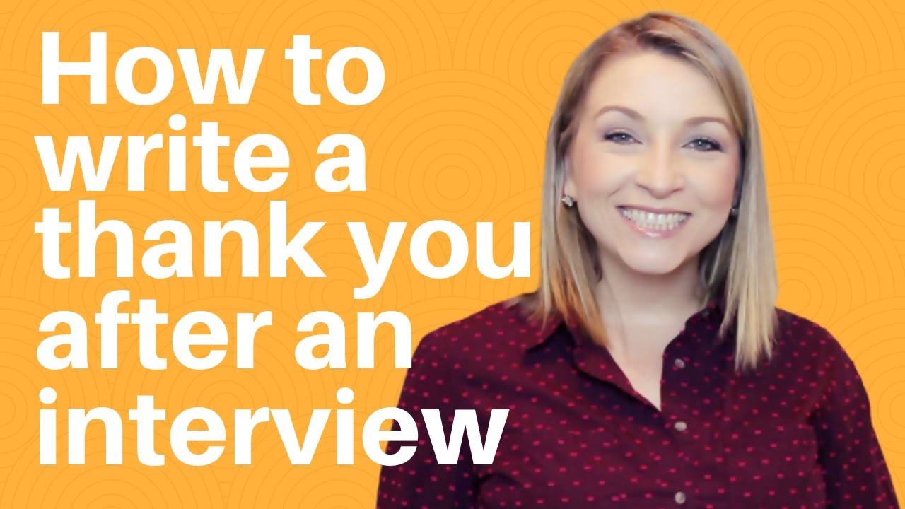 How to write a thank you note for an interview How to write a thank you note for an interview