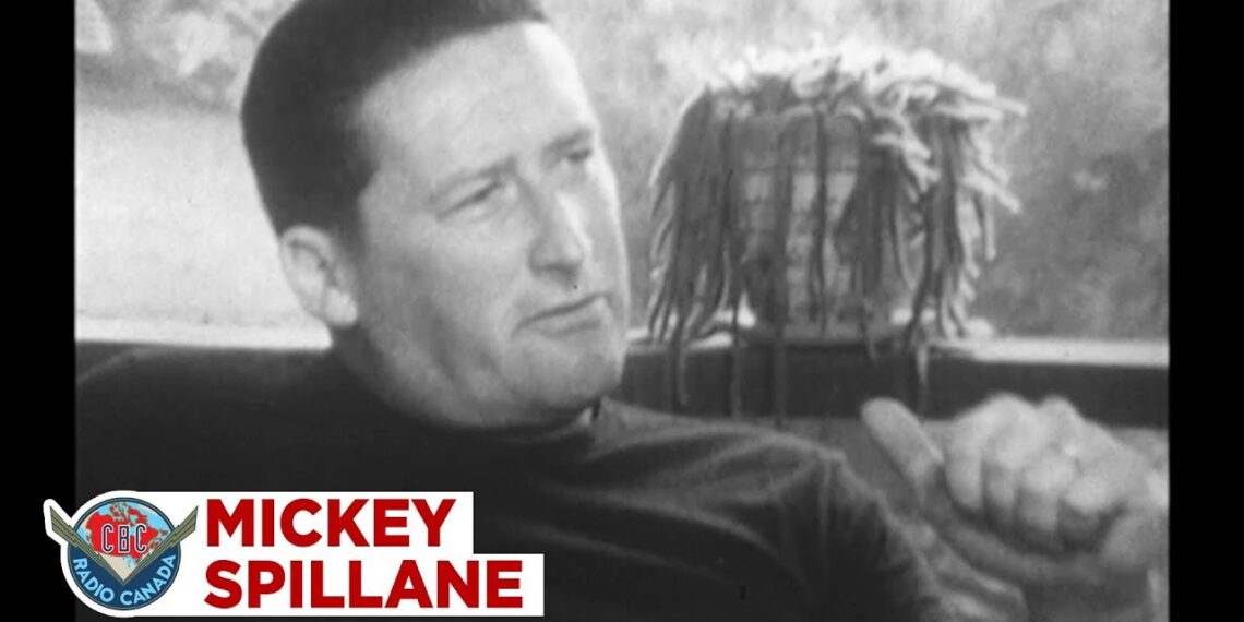 Mickey Spillane talks Mike Hammer, his writing process, and wealth, 1962