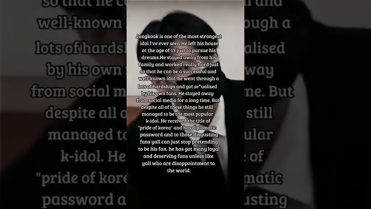 jk..♡Respect every idol…#bts #jungkook