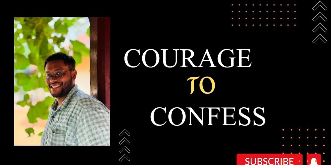 Author Interview | Courage To Confess By Joshua Thangaraj G.