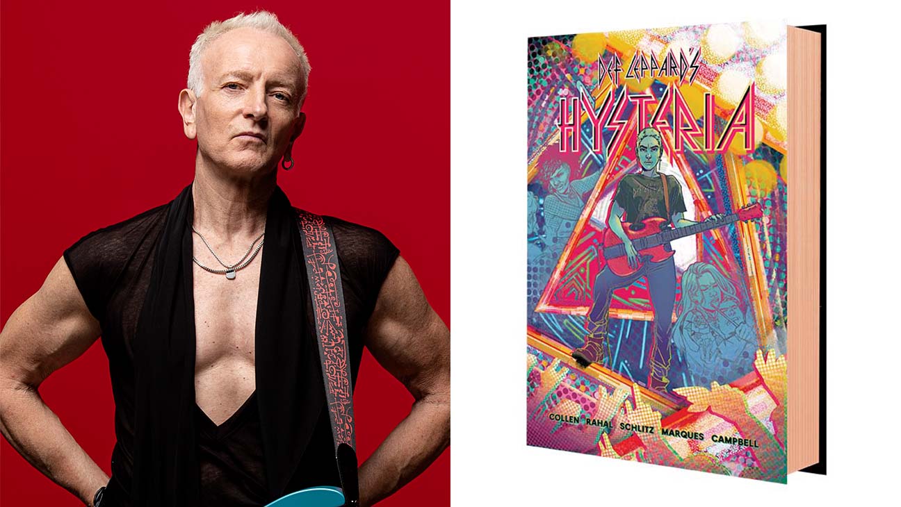 Def Leppard Hysteria Graphic Novel from Phil Collen Def Leppard Hysteria Graphic Novel from Phil Collen
