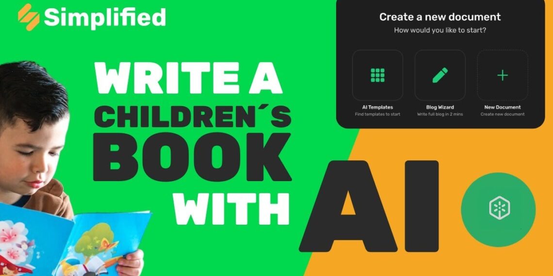 How to write a children’s book using AI