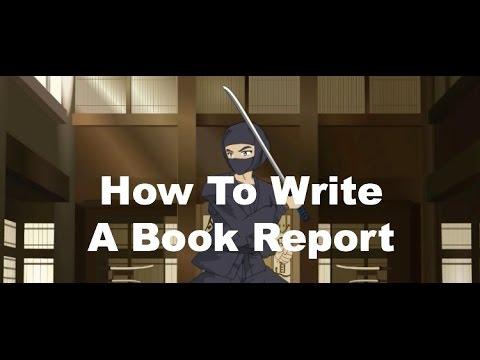 Writing Ninjas: How To Write A Book Report Writing Ninjas: How To Write A Book Report