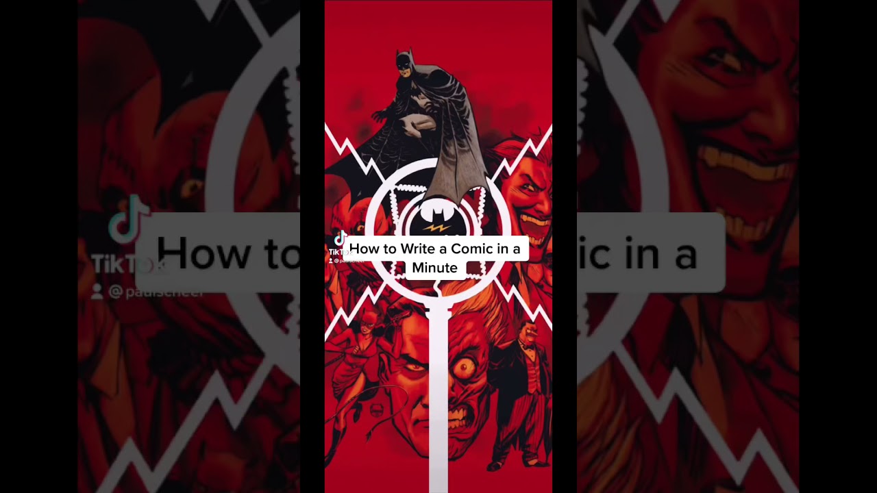 How I write a Comic Book