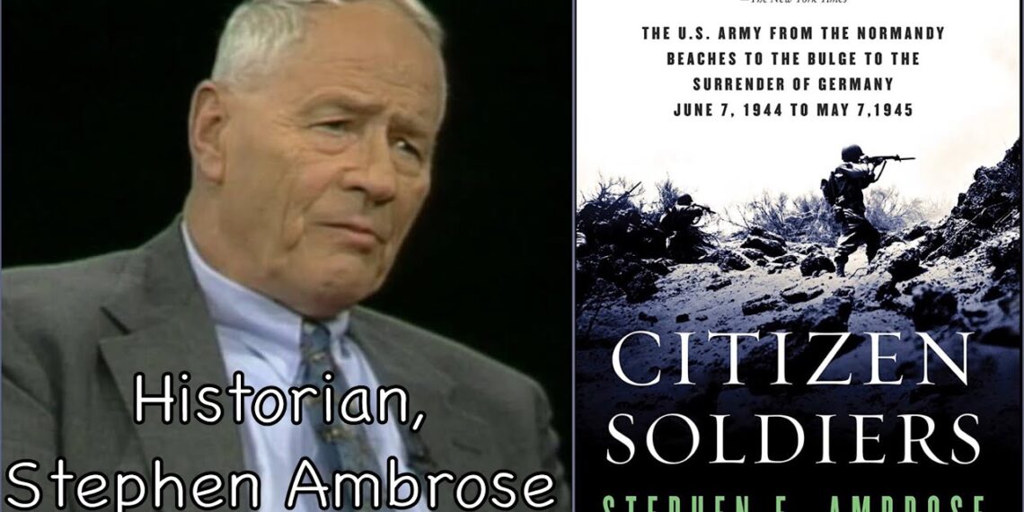 Stephen Ambrose Interview: Citizen Soldiers/WW2 (1997) 🇺🇸