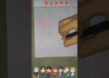 BTS 💜 / Bts art / #shorts #bts / DRAWING PEARLS CRAFT #btsarmy