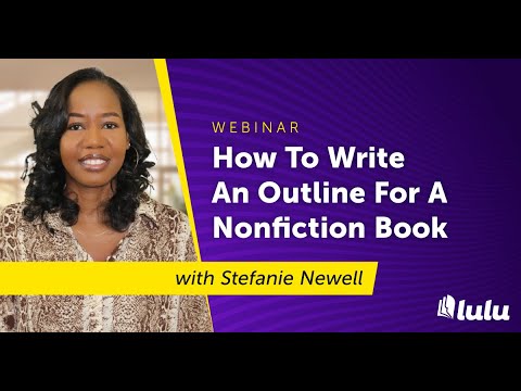 How To Write An Outline For A Nonfiction Book How To Write An Outline For A Nonfiction Book