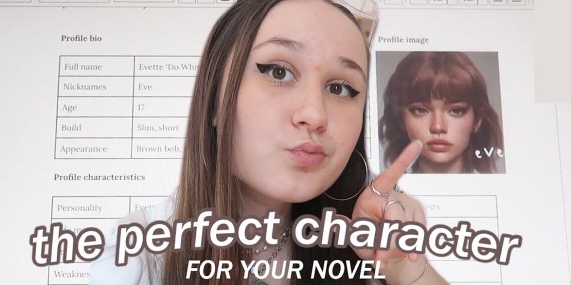 HOW TO CREATE THE PERFECT CHARACTER 📖 (best template) for your novel *detailed* character portfolio