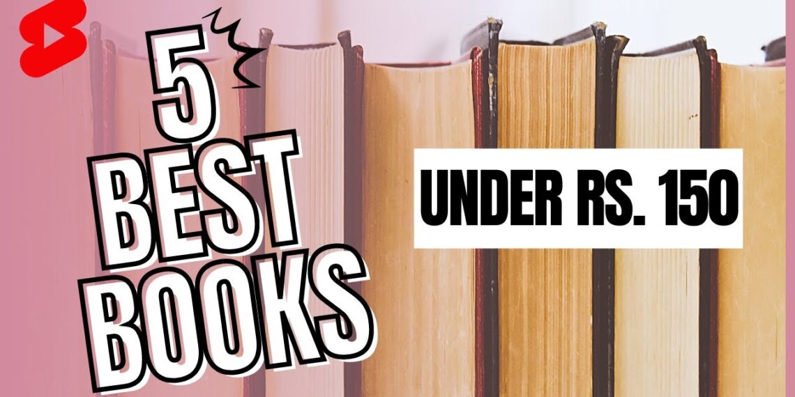 5 Knowledgeable BOOKS under Rs150 #budgetbooks #shorts
