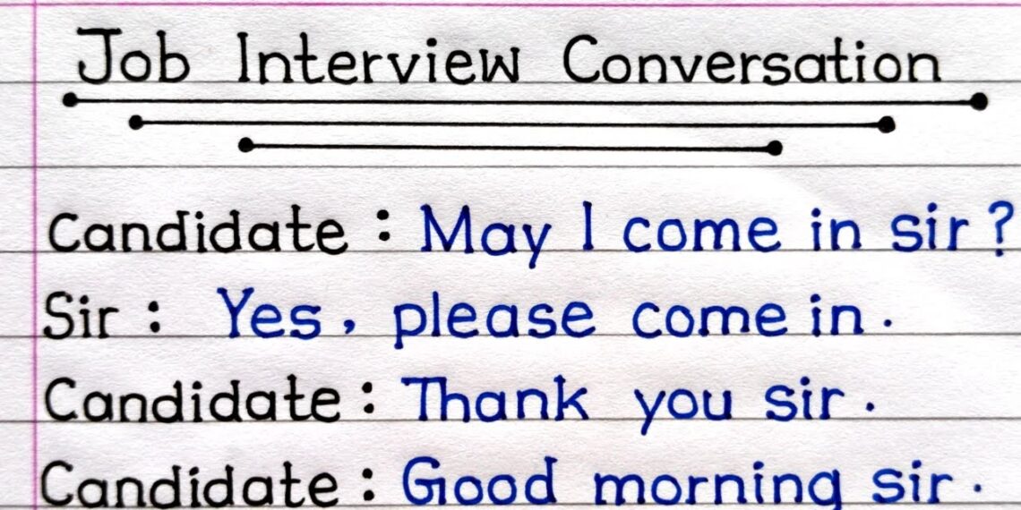 Job Interview Conversation In English | Job Interview Questions And Answers | Job Interview |