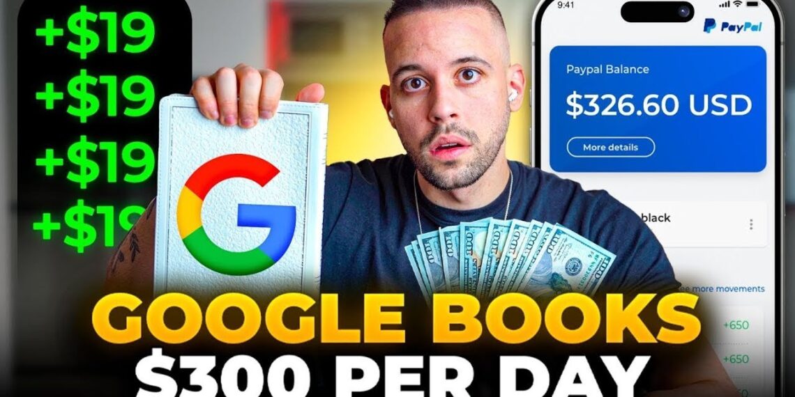 Passive Income: Get Paid 6 Per Day With Google Books Using AI