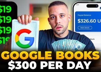 Passive Income: Get Paid 6 Per Day With Google Books Using AI