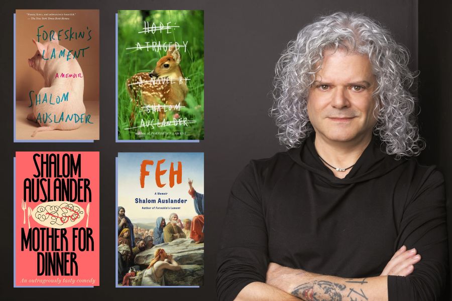 Shalom Auslander on his new book ‘Feh’: ‘We’ve been told a terrible story about ourselves for thousands of years’ Shalom Auslander on his new book ‘Feh’: ‘We’ve been told a terrible story about ourselves for thousands of years’