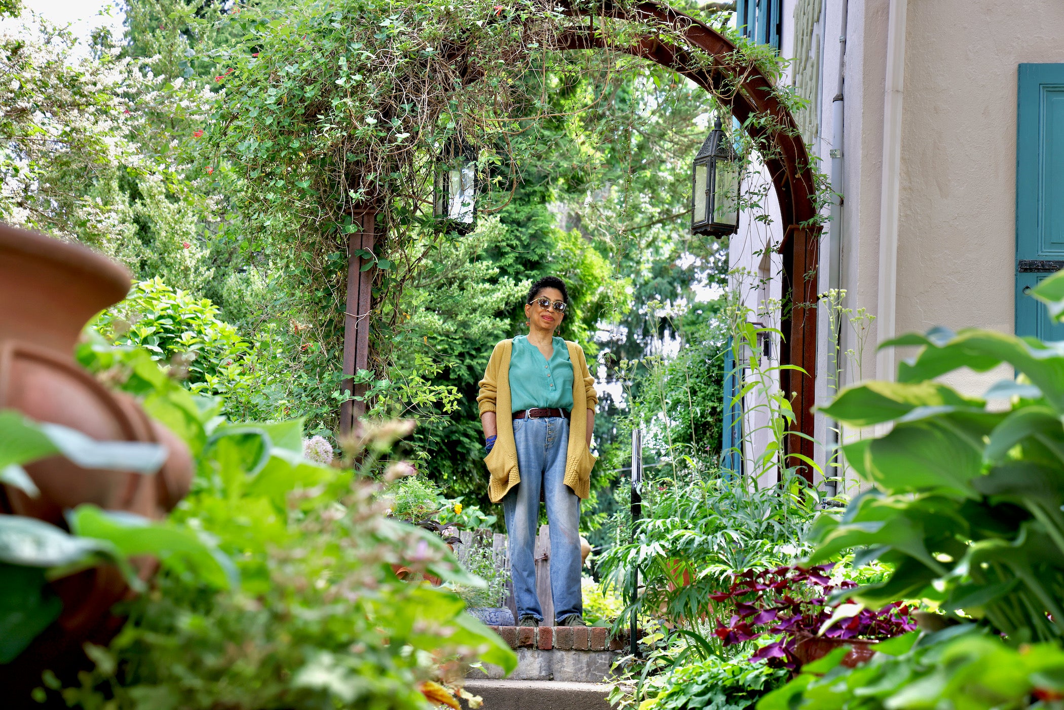 New book peeks over the wall into Philly’s grand gardens