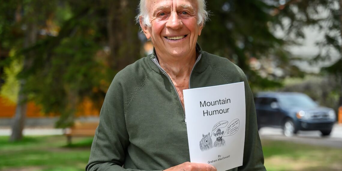 Looking at funny side of Bow Valley icons in new book Mountain Humour