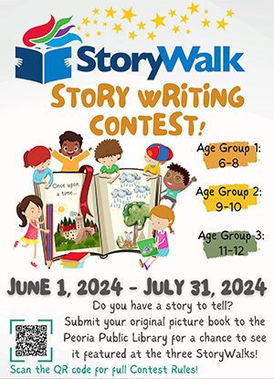Peoria libraries taking submissions for StoryWalks writing contest Peoria libraries taking submissions for StoryWalks writing contest