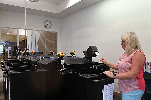 It’s a monster: Bentonville library announces name of new book sorting machine It’s a monster: Bentonville library announces name of new book sorting machine