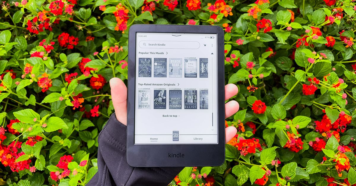 Amazon Kindles can’t download books due to an outage