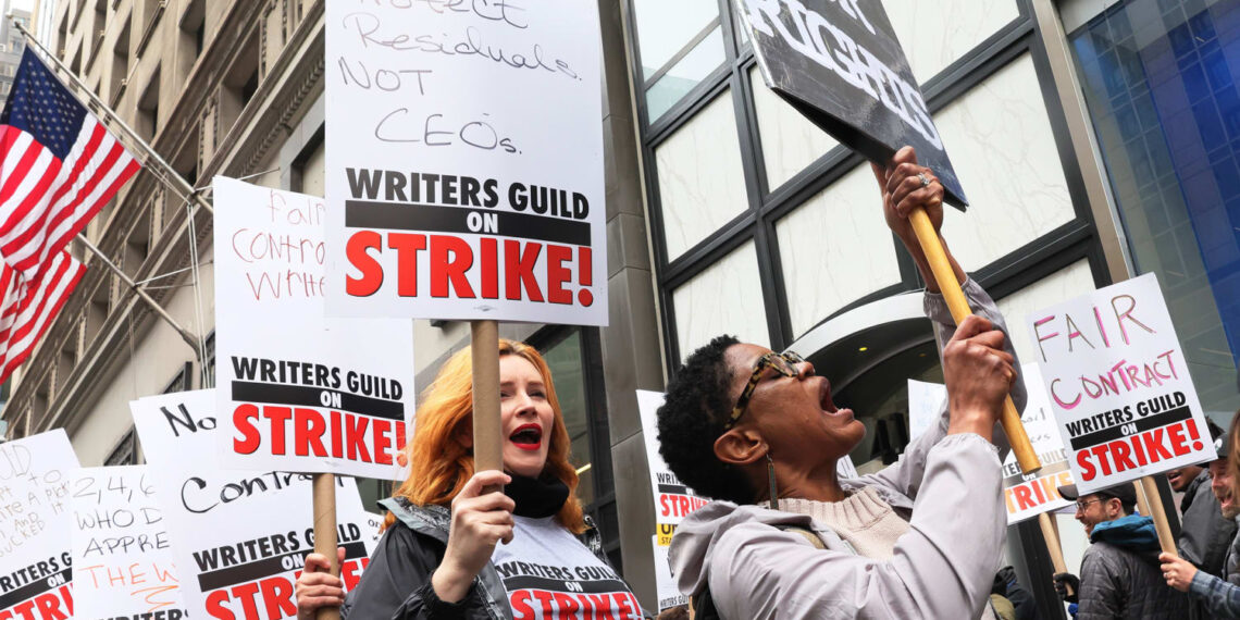 Hollywood screenwriters don’t want AI taking their jobs either