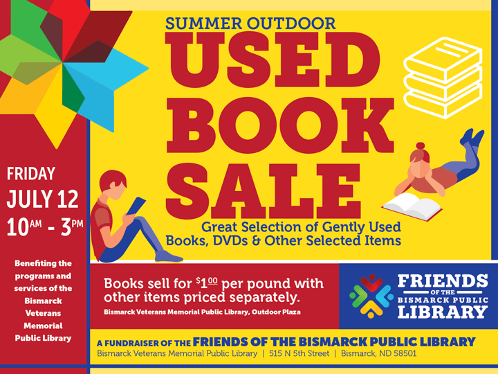 Find a new book at Bismarck library’s used book sale Find a new book at Bismarck library’s used book sale