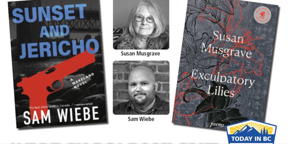 PODCAST: Award winning authors Susan Musgrave and Sam Wiebe talk about their latest books