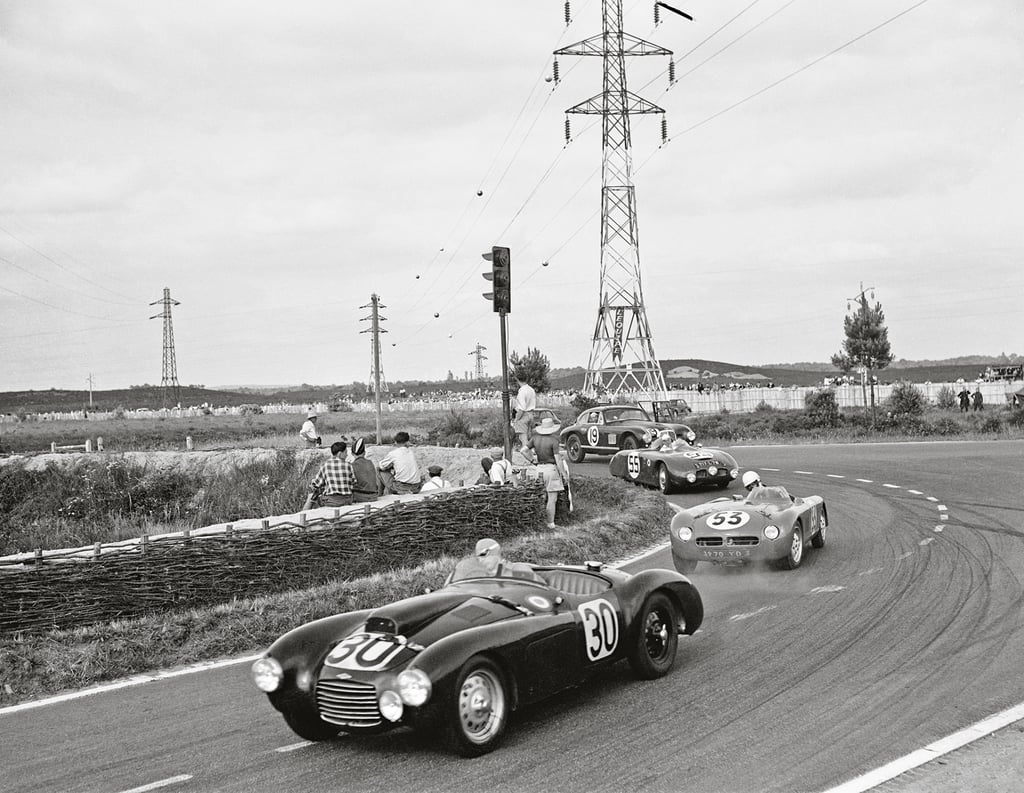 A view of the 24 Hours of Le Mans race from 1950. Photo: Handout