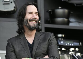 Keanu Reeves admits he ‘didn’t write any’ of his new novel and reveals he cried with joy after reading the first draft by China Mieville