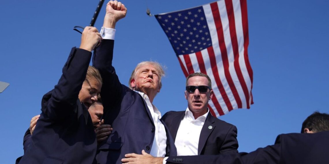 Trump’s new book features photo of rally shooting