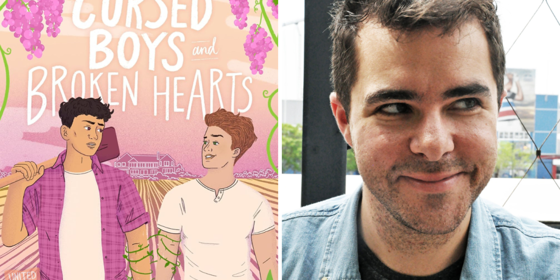 Adam Sass on his new YA novel, Cursed Boys and Broken Hearts