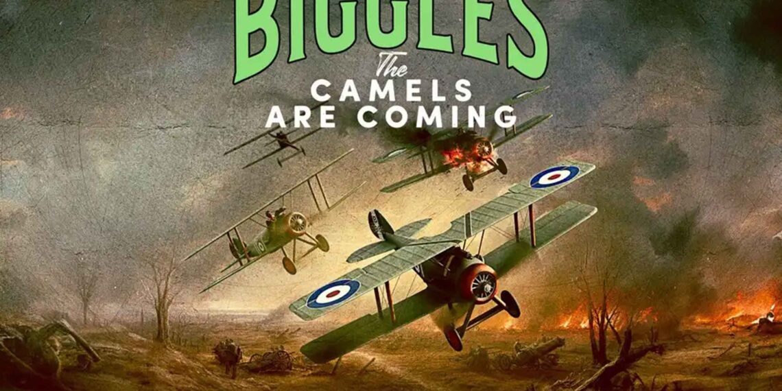 Biggles returns with new hardback book series : : FLYER