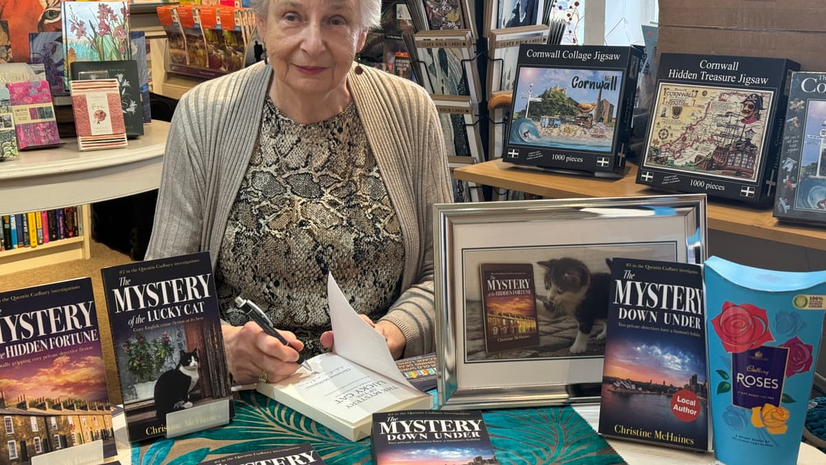 St Austell author releases new crime book set in Cornwall