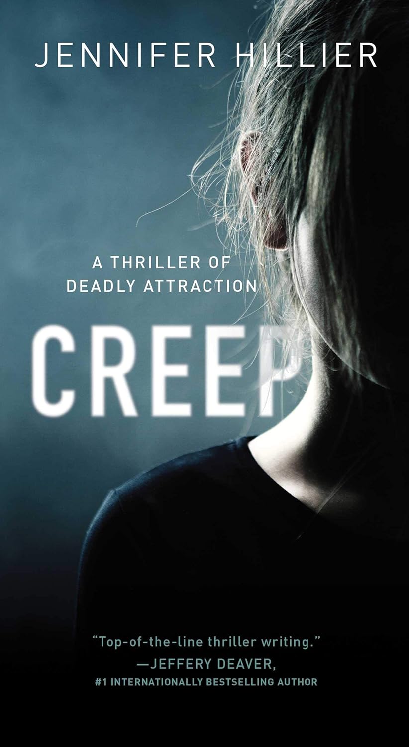 A book cover with a shadowy silhouette of a woman