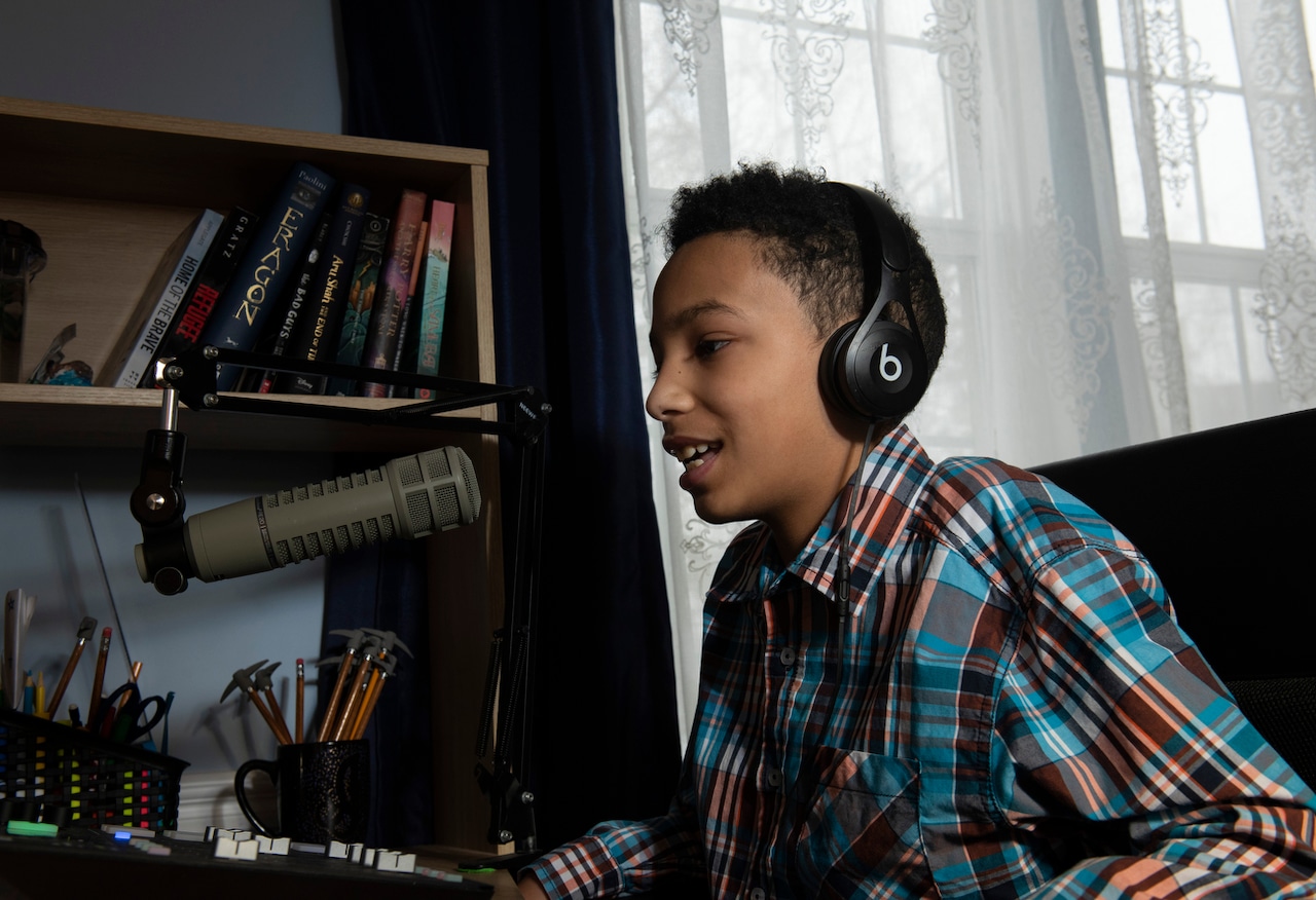 10-year-old Ypsilanti boy explores love of books and reading on new podcast
