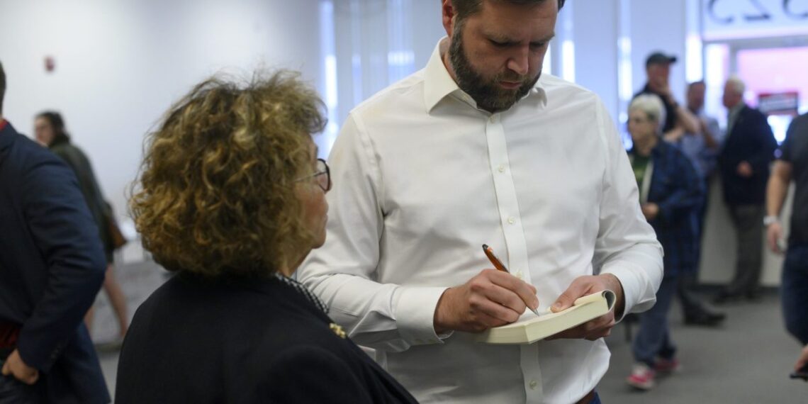 JD Vance’s ‘Hillbilly Elegy’ tops bestseller list following VP nomination