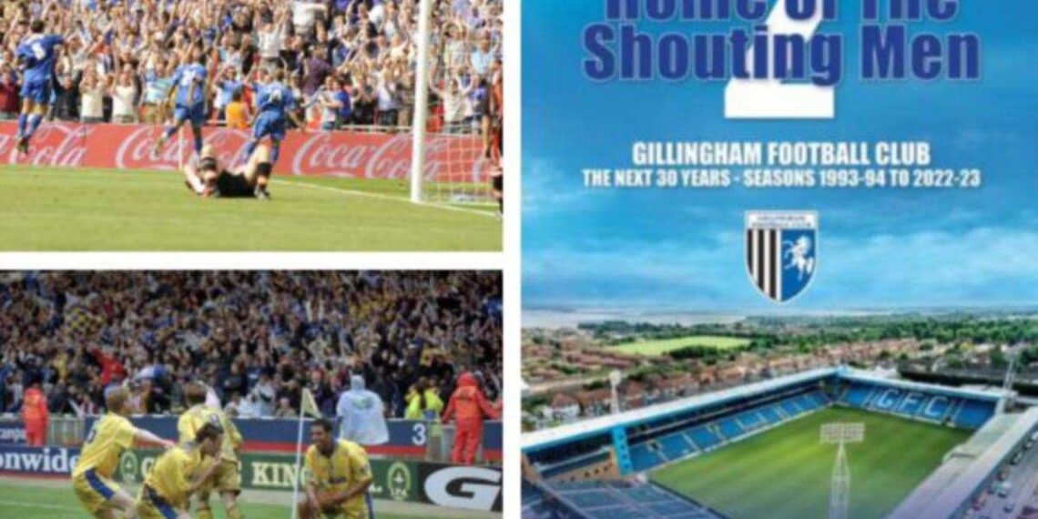 Gillingham fans can pre-order new book Home of the Shouting Men 2 described by author Andy Bradley as the most comprehensive book to ever be published on the club
