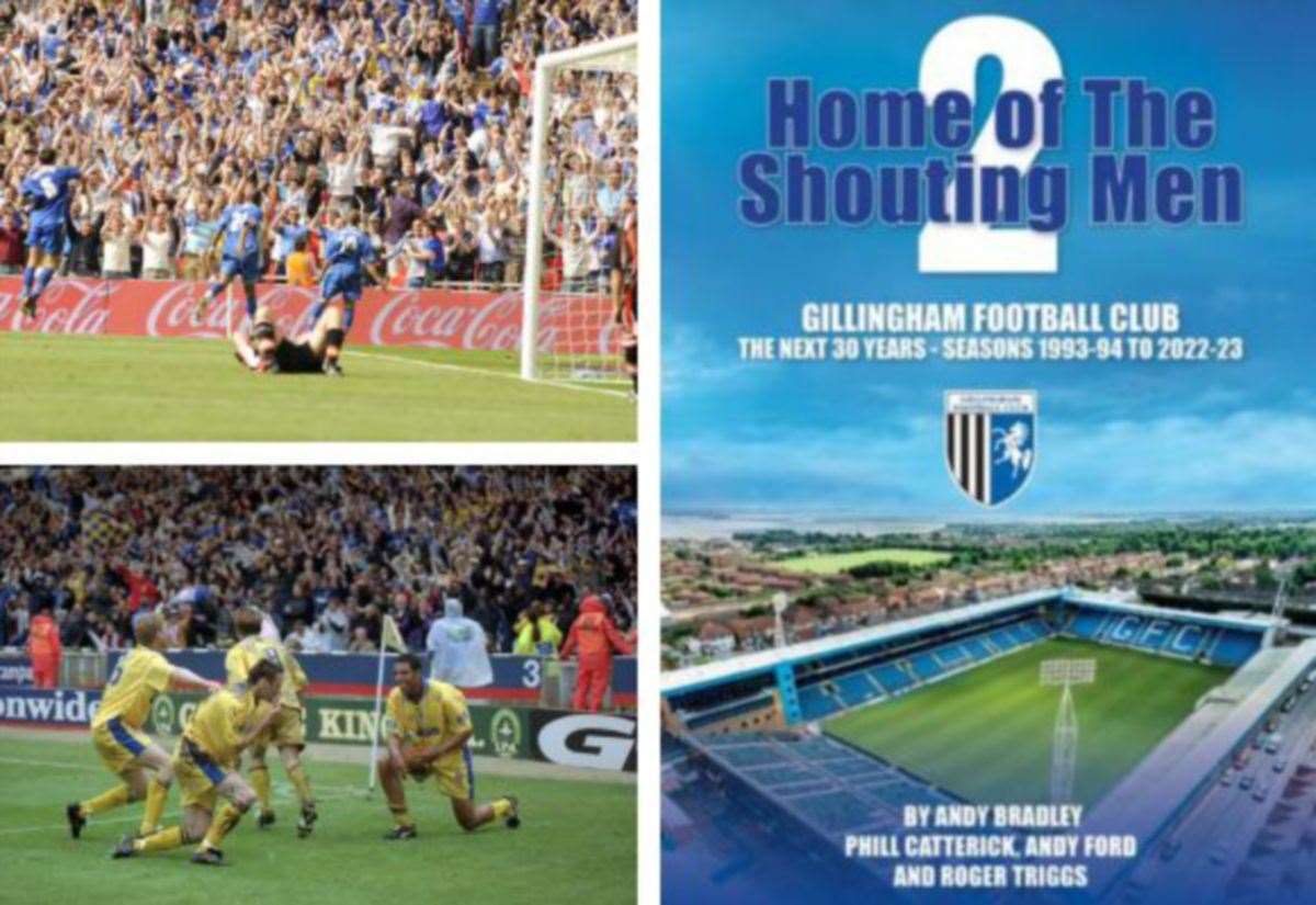 Gillingham fans can pre-order new book Home of the Shouting Men 2 described by author Andy Bradley as the most comprehensive book to ever be published on the club Gillingham fans can pre-order new book Home of the Shouting Men 2 described by author Andy Bradley as the most comprehensive book to ever be published on the club