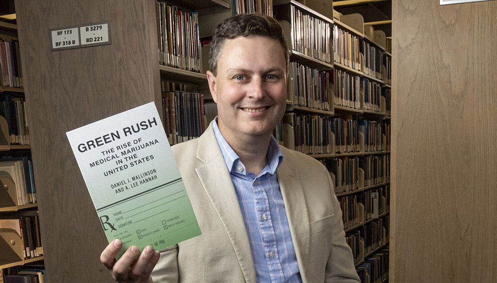 New book by Wright State political scientist Lee Hannah examines rise of medical marijuana in U.S.