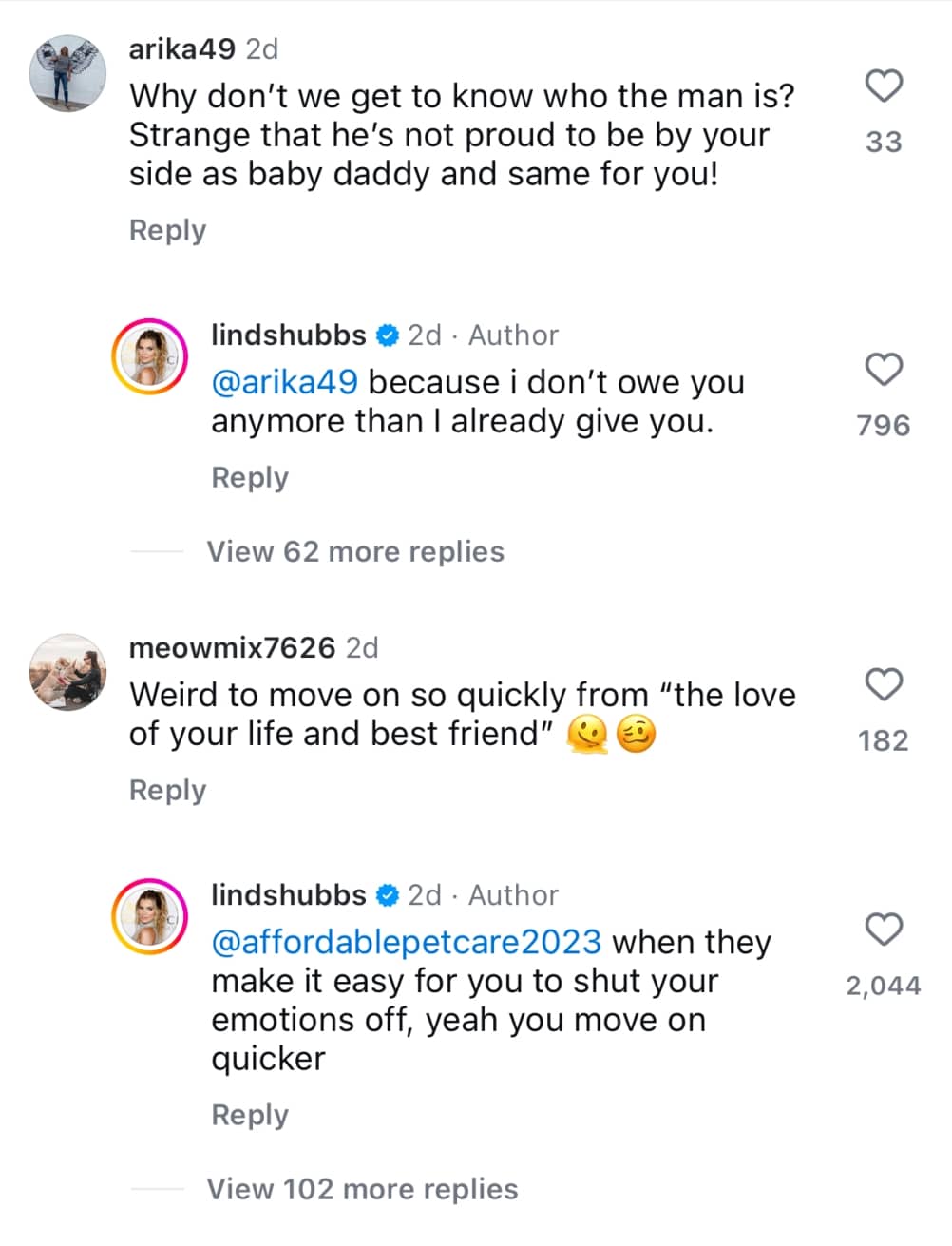 Summer House Lindsay Hubbard claps back at criticism of hiding boyfriend and moving on quickly