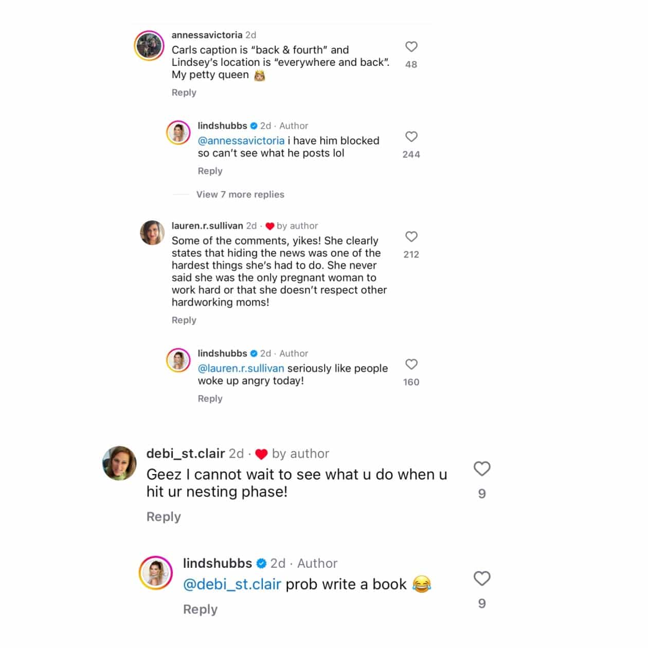 Summer House Lindsay Hubbard says she blocked Carl Radke and teases new book